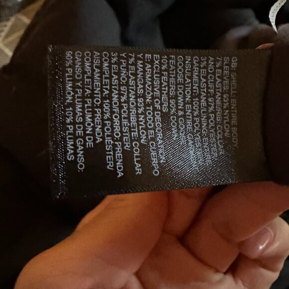 The North Face Cryos 3l Winter Cagoule Inner 800 Goose Down Pullover Black XL - Picture 7 of 7